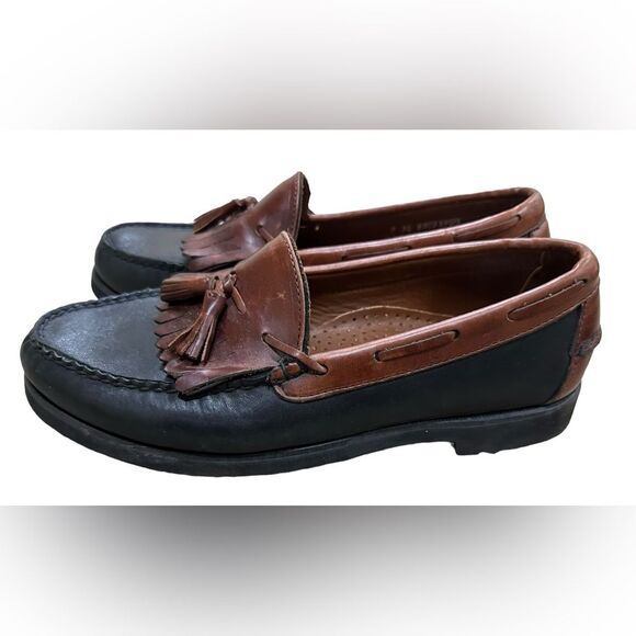 Sebago leather boat shoes size 9 - Picture 4 of 5